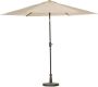 Madison Parasol Tenerife Round Ecru 300cm Beige - Thumbnail 3