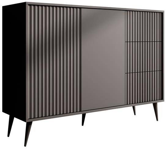 MEUBELLA Dressoir Winq Antraciet 135 cm - Foto 2