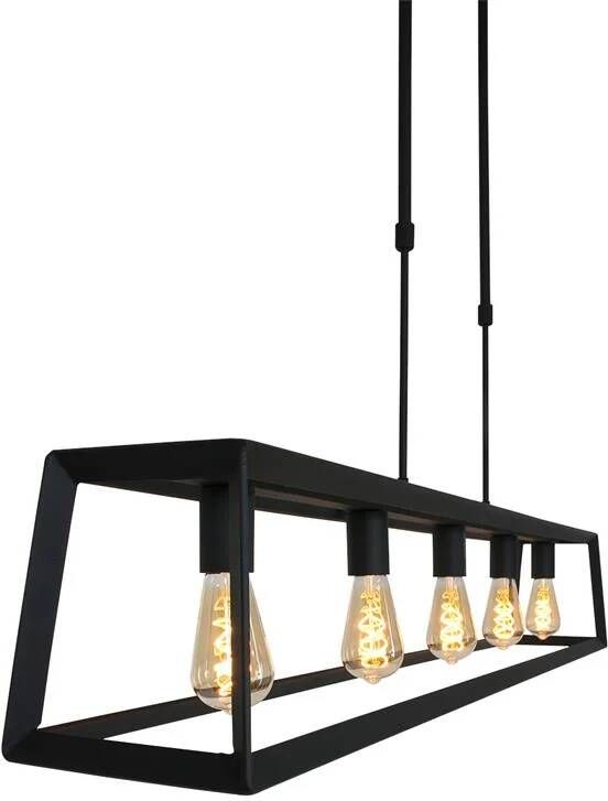 Mexlite hanglamp Hanglampen zwart metaal 2675ZW