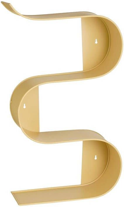 Mica Decorations Fenna Wandrek 39x14x65 cm Ijzer Lichtgeel