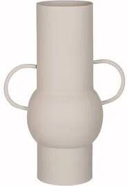 Mica Decorations Jari Vaas L24 x B15 x H34 5 cm Metaal Off White