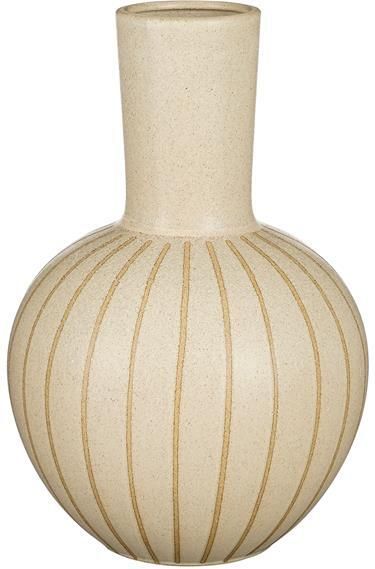 Mica Decorations Holm Vaas H42 x Ø27 5 cm Keramiek Crème