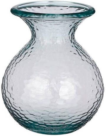 Mica Decorations Vaas Verdal 20x20x24 Cm Glas Transparant