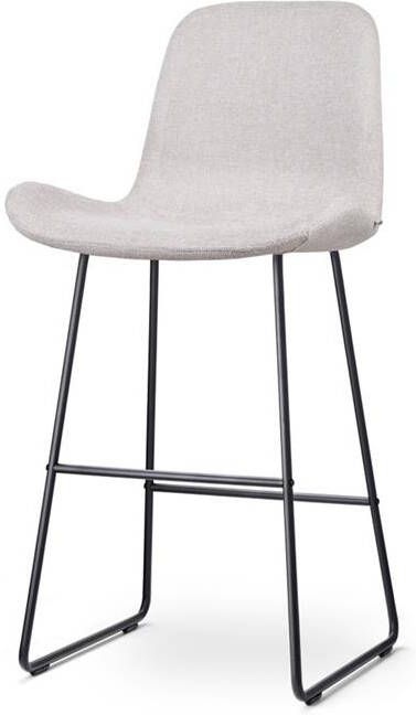 Nolon Nino-Fé Barkruk Beige Zwart Onderstel 75 cm