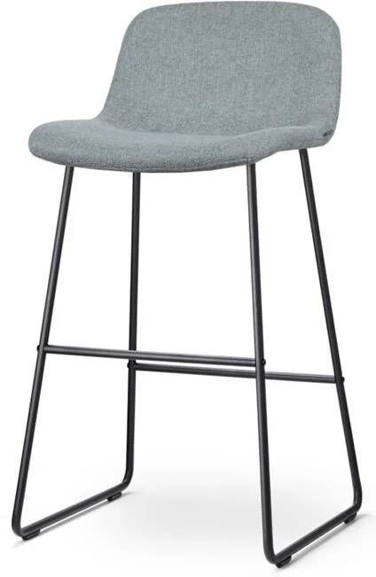 Nolon Nino-Mats Barkruk Zacht Groen Zwart Onderstel 75 cm