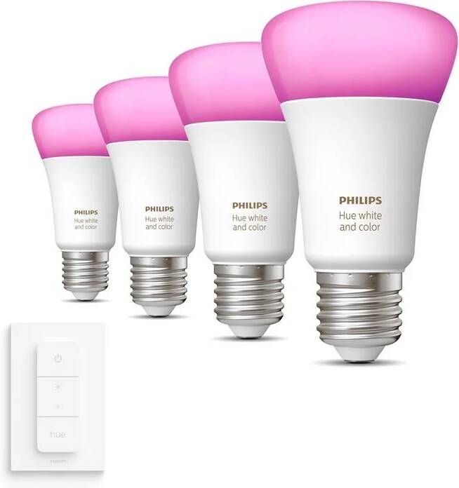 Philips Hue Uitbreidingspakket White & Color Ambiance E27