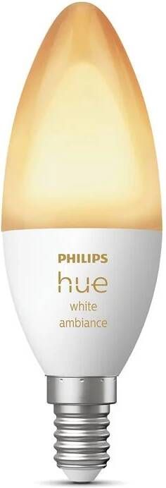 Philips Hue kaarslamp warm tot koelwit licht 1-pack E14