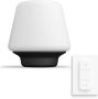 Philips Hue Wellness Tafellamp White Ambiance E27 Zwart 8 5W Bluetooth incl. Dimmer Switch - Thumbnail 2