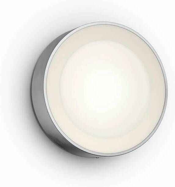 Philips Hue Daylo Wandlamp Wit En Gekleurd Licht Roestvrij Staal