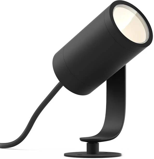Philips Hue Lily tuinspot wit en gekleurd licht 1-spot zwart laagspanning basis - Foto 3