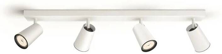 Philips Spot Paisley Wit 4xgu10
