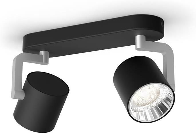 Philips Ledspot Byrl Sceneswitch Zwart 2x4w