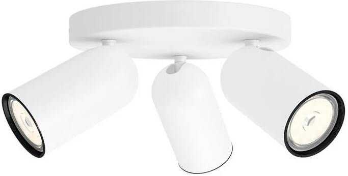 Philips Plafondspot Pongee Wit 3xgu10