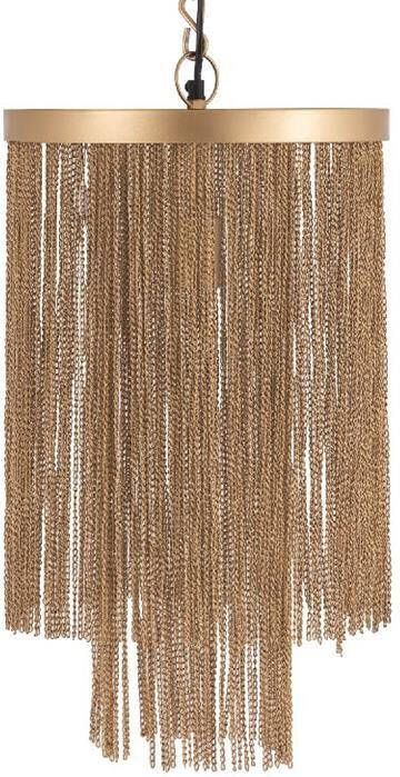 PTMD Hanglamp Brenton 30x30x50 cm Ijzer Goud