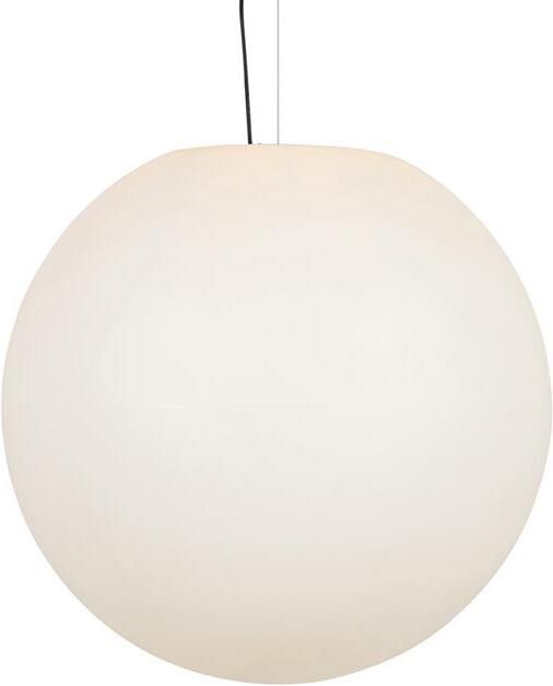 QAZQA Moderne Buiten Hanglamp Wit 77 Cm Ip65 Nura