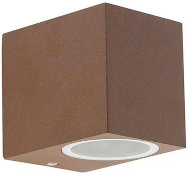 QAZQA Smart Wandlamp Roestbruin Ip44 Incl. Wifi Gu10 Baleno