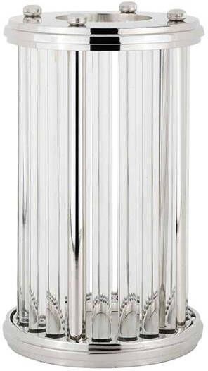 Richmond Interiors Bazar Bizar Richmond Windlicht Emeray Zilver Medium 34x21 CM