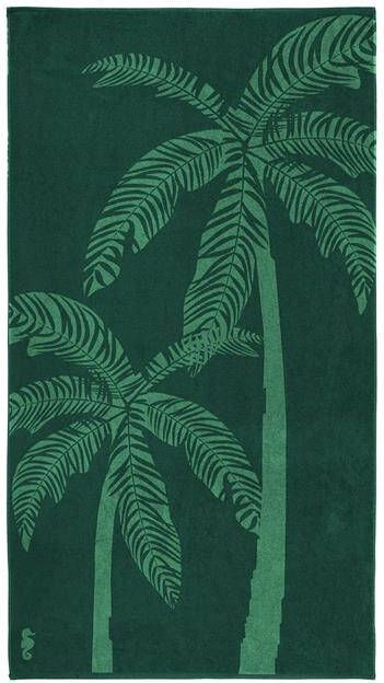 Seahorse Strandlaken Katoen Las Palmas 100x180cm Green