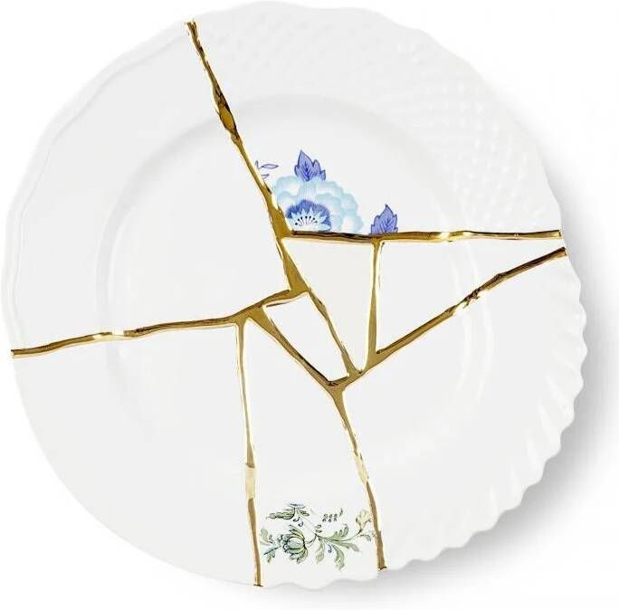 Seletti Kintsugi dinerbord Ø27.5 3