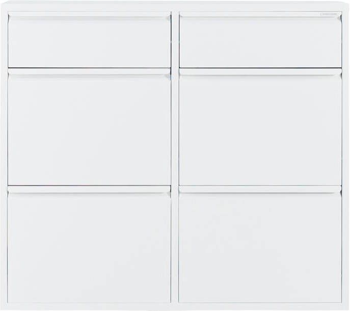 Spinder Design BILLY 6 Schoenenkast Wit - Foto 7