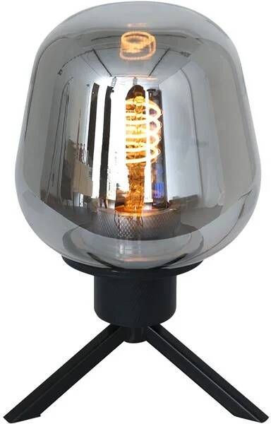 Steinhauer Reflexion Tafellamp Rookglas