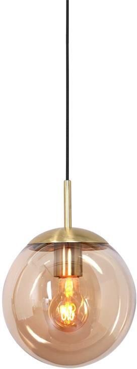 Steinhauer hanglamp Bollique led amberkleurig metaal 30 cm E27 fitting 3498ME