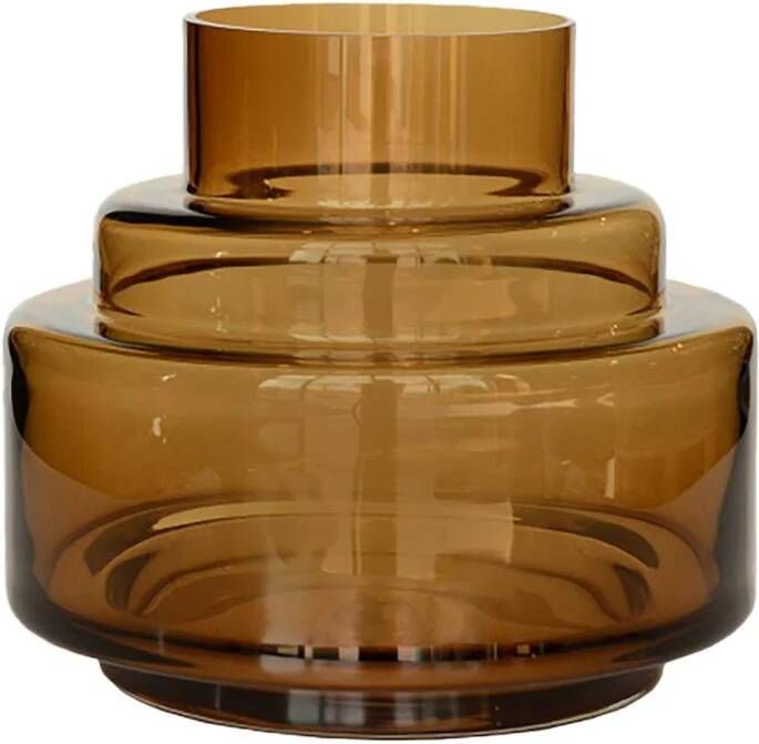 Vase The World Chari Vaas Ø 33 cm Cognac