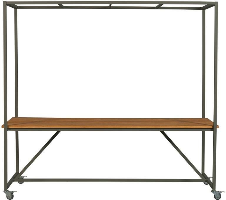 Vtwonen Outdoor Eettafel Blue Sky Met decoframe 220 x 97cm Bruin - Foto 6