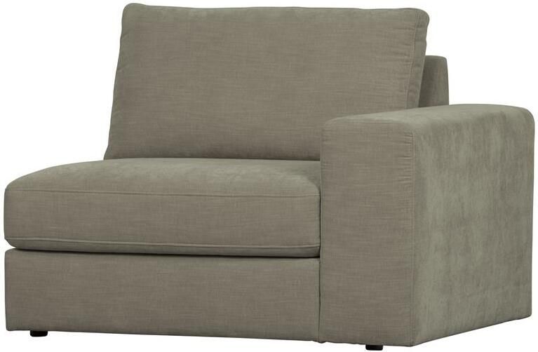 Vtwonen Family 1-Zits Bank Element Arm Rechts Grijs 85x115x98