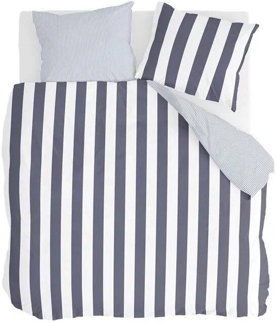 Walra Dekbedovertrek Classic Stripe 200x220 Blauw