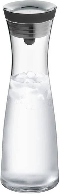 WMF Karaf Waterkaraf Basic Drupvrij Zwart Zilver 1 liter