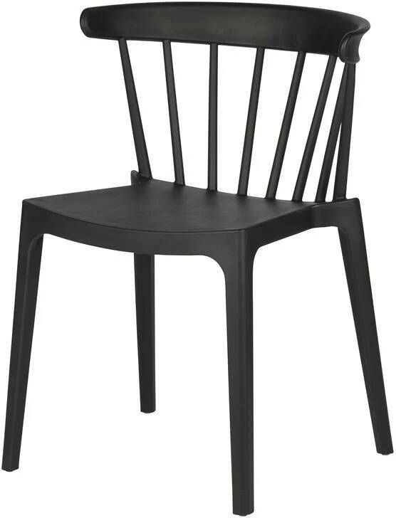 WOOOD Eetkamerstoel Bliss geschikt voor binnen- en buitengebruik h 75 cm x b 52 cm (2 stuks)
