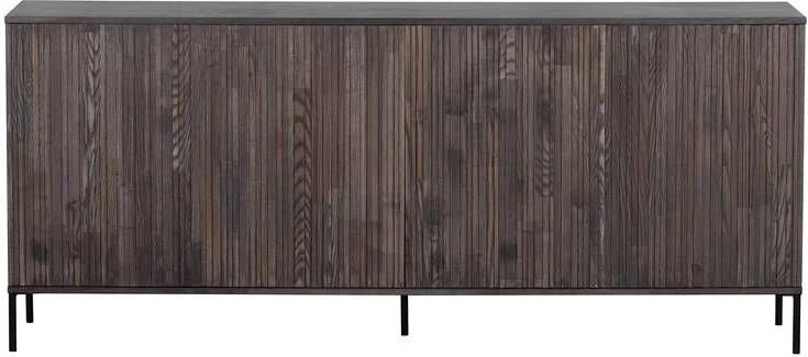 Woood Exclusive New Gravure Dressoir B 200 cm Essen Espresso