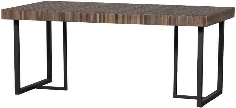 Woood Exclusive Maxime Eettafel Recycled Hout Naturel 76x180x90