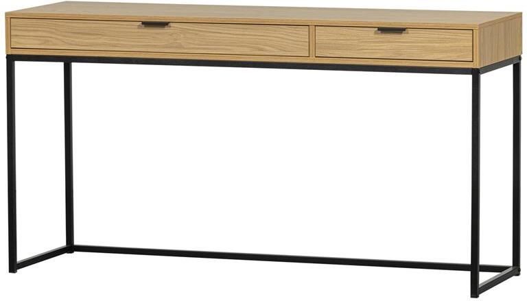 WOOOD | Silas bureau eiken melamine | Woonkamertafels | Bureau - Foto 5