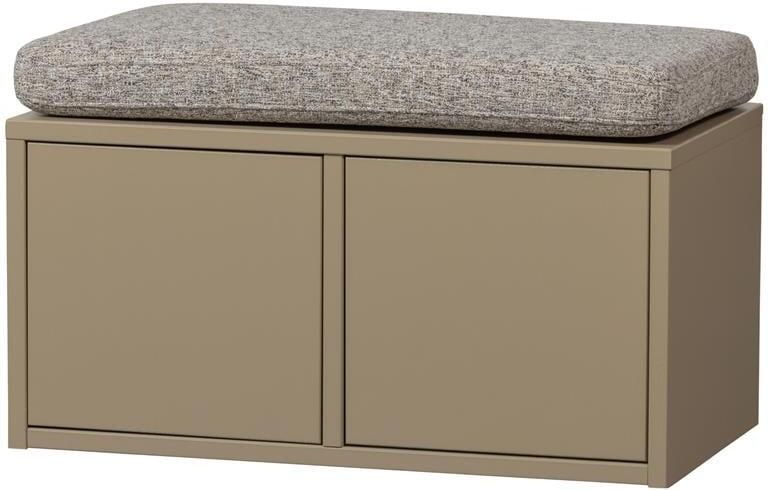 WOOOD Zitbank TURNER incl. comfortabel zitkussen breedte 80 cm - Foto 4