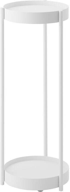 Yamazaki Plantenrek Binnen met Wielen Tower Wit