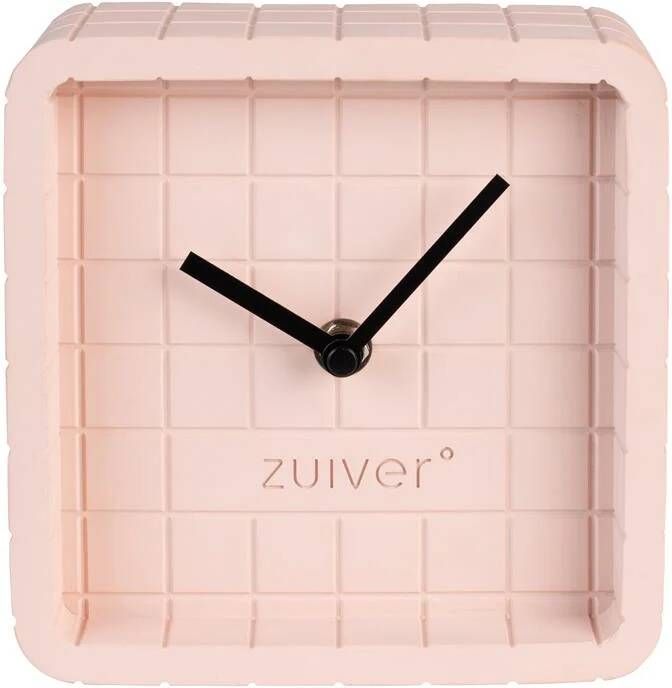 Zuiver Cute Concrete Tafelklok Pink