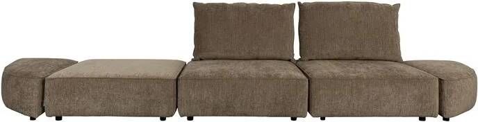 Zuiver Hunter 4 5-zitsbank Moss