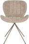 Zuiver OMG Eetkamerstoelen Soft Beige Set van 2 - Thumbnail 2
