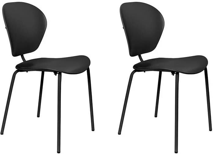 Zuiver | Eetkamerstoel The Ocean Pirate Black | Eetkamerstoelen | Eetkamerstoel - Foto 3