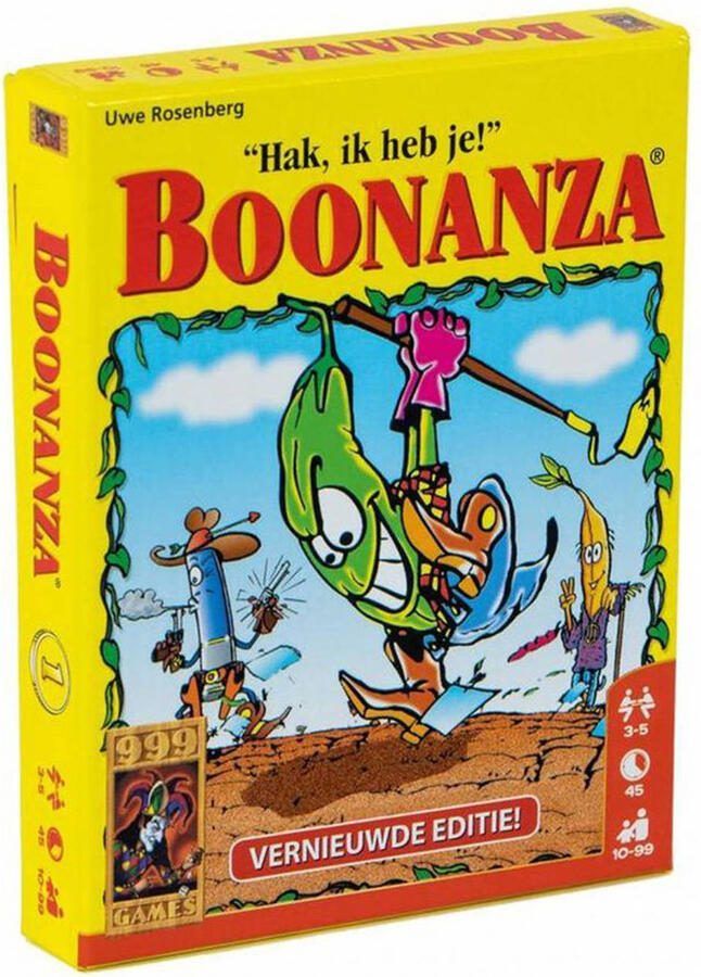 999 Games Boonanza Kaartspel Bekend handelsspel Zeer interactief Gezelschapsspel Educatief spel Snel spel Klein cadeautje Kerstcadeau - Foto 3
