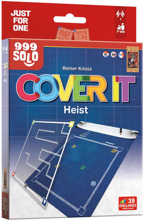 999 Games Cover It! Heist legpuzzel 1000 stukjes