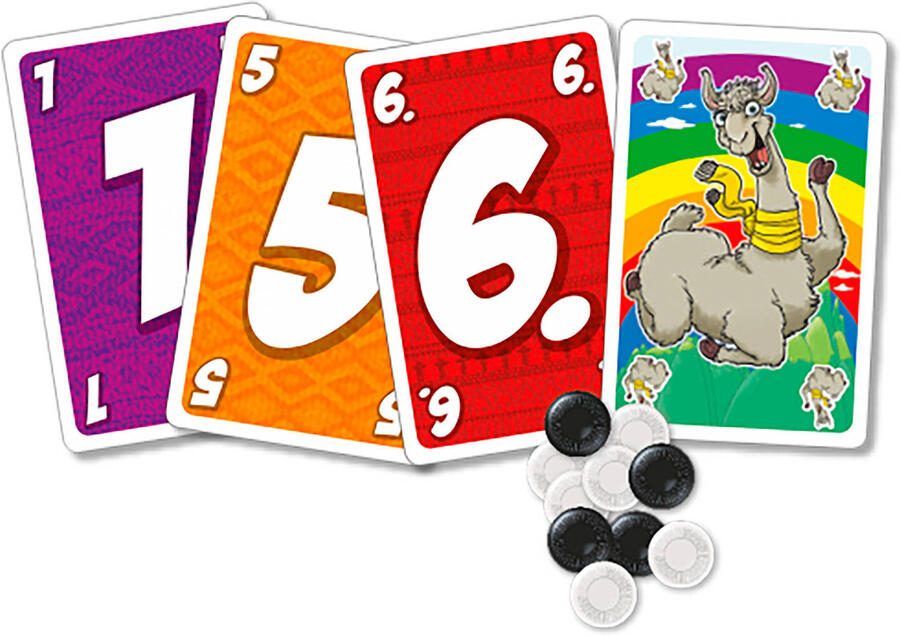 999 Games LAMA Vlot Kaartspel Eenvoudige spelregels Familiespel Gezelschapsspel Educatief spel Klein cadeautje Kerstcadeau - Foto 3