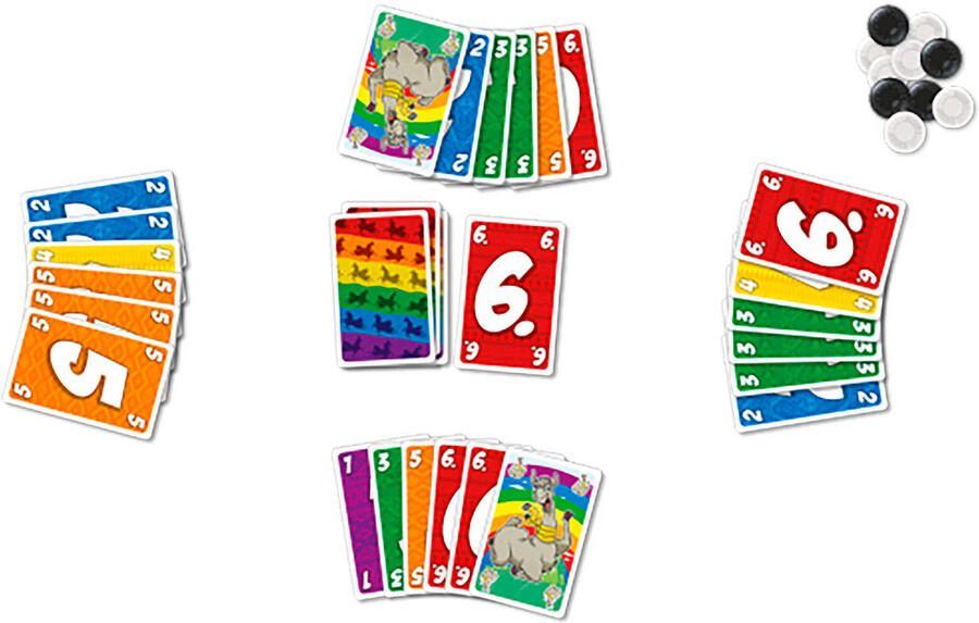999 Games LAMA Vlot Kaartspel Eenvoudige spelregels Familiespel Gezelschapsspel Educatief spel Klein cadeautje Kerstcadeau - Foto 4