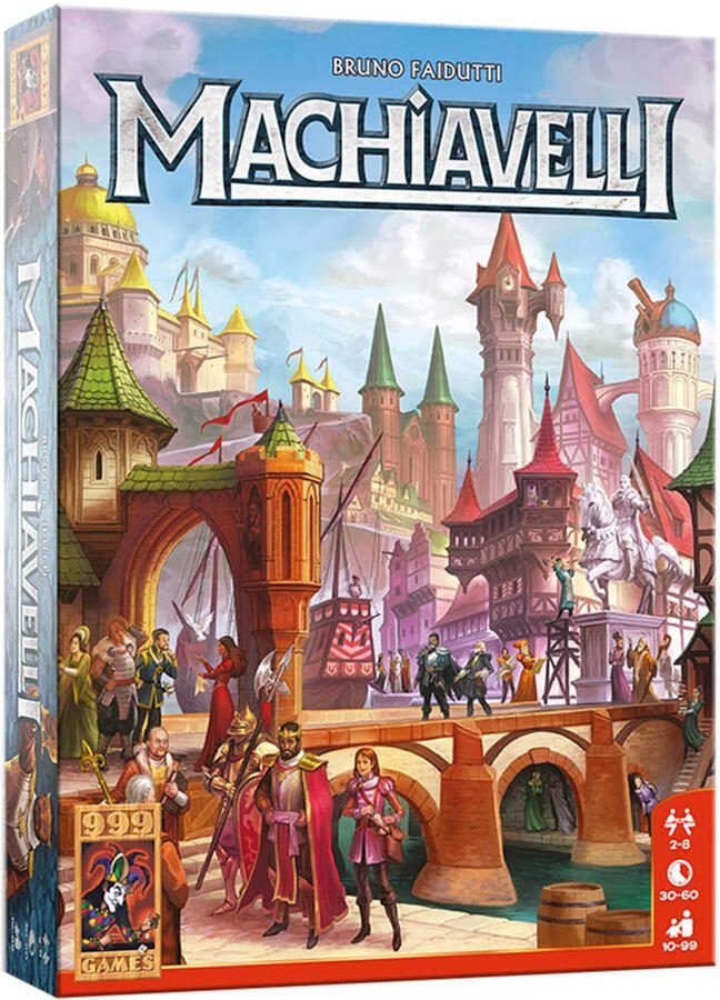 999 Games Machiavelli Kaartspel - Foto 2