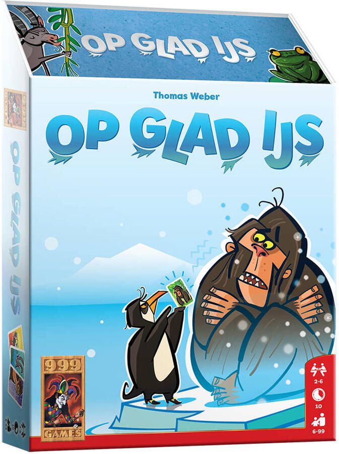 999 Games Op Glad IJs bordspel
