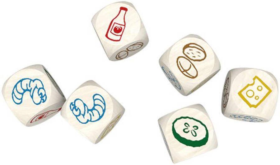999 Games Tiny Tins Regenwormen Dobbelspel De complete dobbelklassieker Regenwormen in een piepklein blikje Reisspel Familiespel Klein cadeautje Kerstcadeau - Foto 2