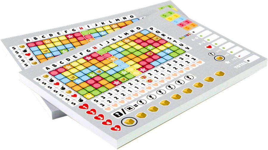 999 Games Scoreblokken keer op keer 2 twee stuks level 1 uitbreidingsspel - Foto 4