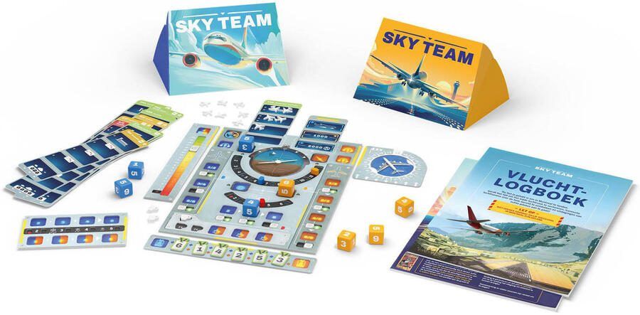 999 Games Sky Team Bordspel Voor 2 spelers Winnaar Speelgoed van het Jaar Coöperatief spel Nederlandstalig Kerstcadeau - Foto 4